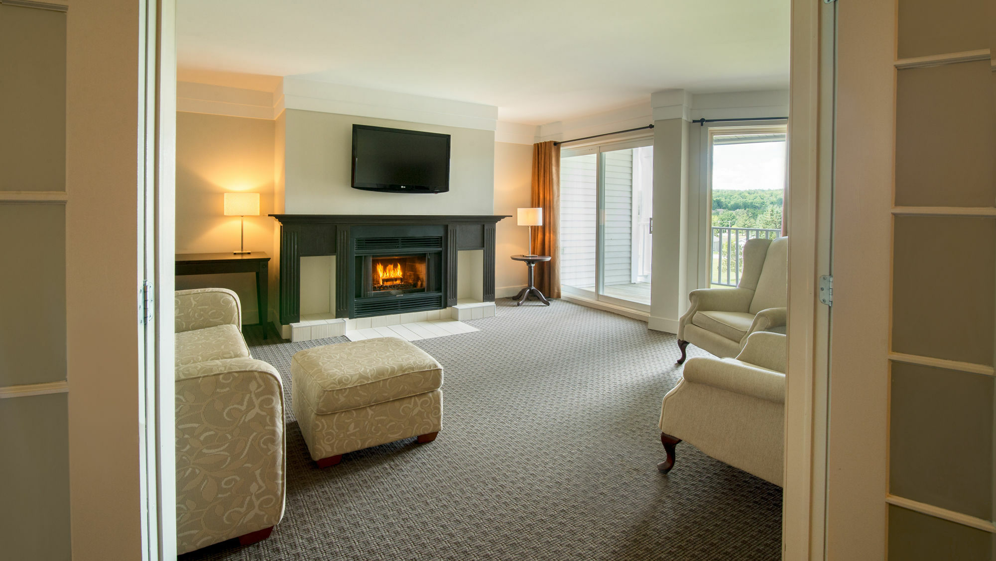 Manoir Des Sables Hotel & Golf Magog Exteriör bild